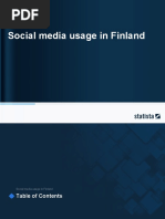 Social Media Usage in Finland