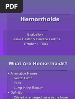 Hemorrhoids