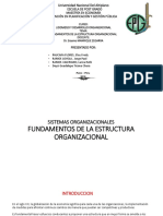 Estructura Organizacional