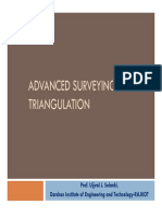 Triangulation - Engineering Surveying