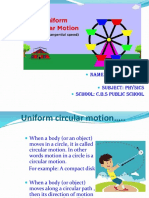 Uniform Circular Motion