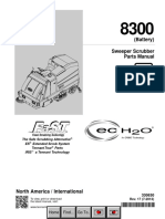 Tennant 8300 Parts Manual