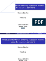 Intro To MSM With STATA