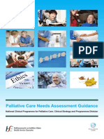 Palliative Care Needs Assessment Guidance