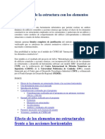 Interacción de La Estructura Con Los Elementos Constructivos