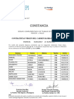 Constancia Enero