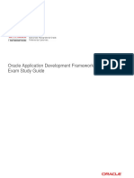 Oracle Application Development Framework 12c Essentials Exam Study Guide