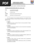 Informe de Tutoria