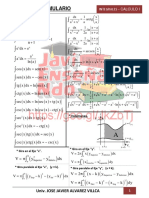 Formulas de Integrales 2018