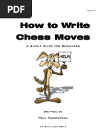 How To Write Chess Moves v1.0 PDF