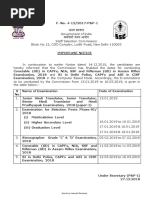 Schedule Examination 27122018