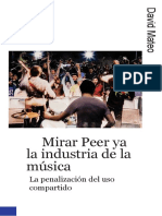 David-Peer To Peer and The Music Industry-The Criminalization of Sharing - En.es