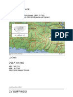 (PDF) Laporan Geolistrik Desa Wates, Kecamatan Wates, Blitar