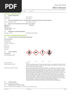 SKC S Aerosol Safety Data Sheet English