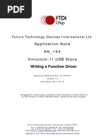 An 164 Vinculum II USB Slave Writing A Function Driver