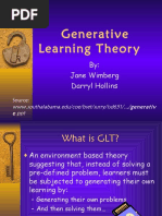 Generative Learnimg Theory