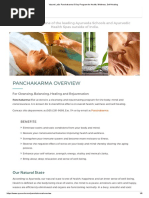 Panchakarma 5-Day Program For Health, Wellness, Self-Healing