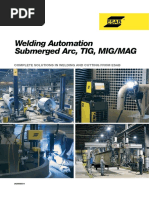 ESAB Welding Automation. Submerged Arc, TIG, MI (B-Ok - CC) PDF