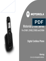 Telefono Motorola D1001