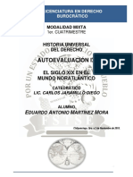 Historia Universal Del Derecho - Autoevaluación IX