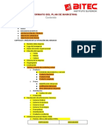 Formato Del Plan de Marketing 