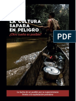 La Cultura Sápara en Peligro