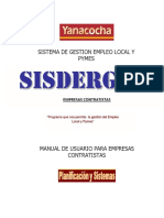 Manual Sisdergel Empresas PDF