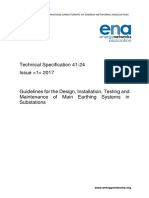 41-24 - Design of Earthing Systems