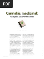 Cannabis Medicinal Una Guia para Enfermeras