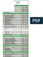 Export Price List: Straight Material