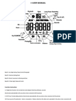 Manual Reloj Skmei 1326 PDF