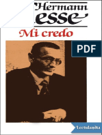 Mi Credo Hermann Hesse PDF