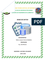 Relaciones Base de Datos PDF