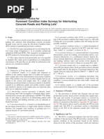 E2840-11 Standard Practice For Pavement Condition Index Surveys For Interlocking Concrete Roads and Parking Lots PDF