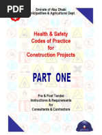 ADH Municipality Health Safety Codes of Practice For Construction Projects Part 1 PDF