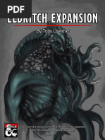 Eldritch Expansion DND PDF