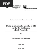 3530 Nellikuppam Clarifier Spec