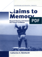 (Polygons 10) Catherine A. Reinhardt - Claims To Memory - Beyond Slavery and Emancipation in The French Caribbean (Polygons) (2006, Berghahn Books) PDF