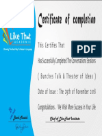 Certificate of Completion: Basel Muaich