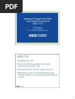 Significant Changes To The Wind Load Design Procedures of ASCE 7-10