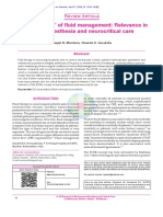 ROSE Concept' of Fluid Management