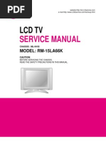 TV LG 15la6r LCD Service - Manual