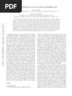 Blandford-Znajek Process in Vacuo and Its Holographic Dual