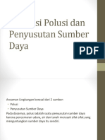 Dimensi Polusi Dan Penyusutan Sumber Daya