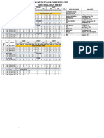 Jadwal (Kode Angka) - Putih