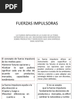 Fuerzas Impulsoras