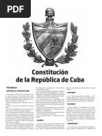 Nueva Constitución Cubana