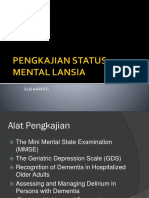 Pengkajian Status Mental Lansia