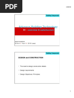 Advance Building Technology: Overview & Substructure