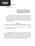 DENR Administrative Order No. 96-29 (DENR-DAO 1996-29) - October 10, 1996